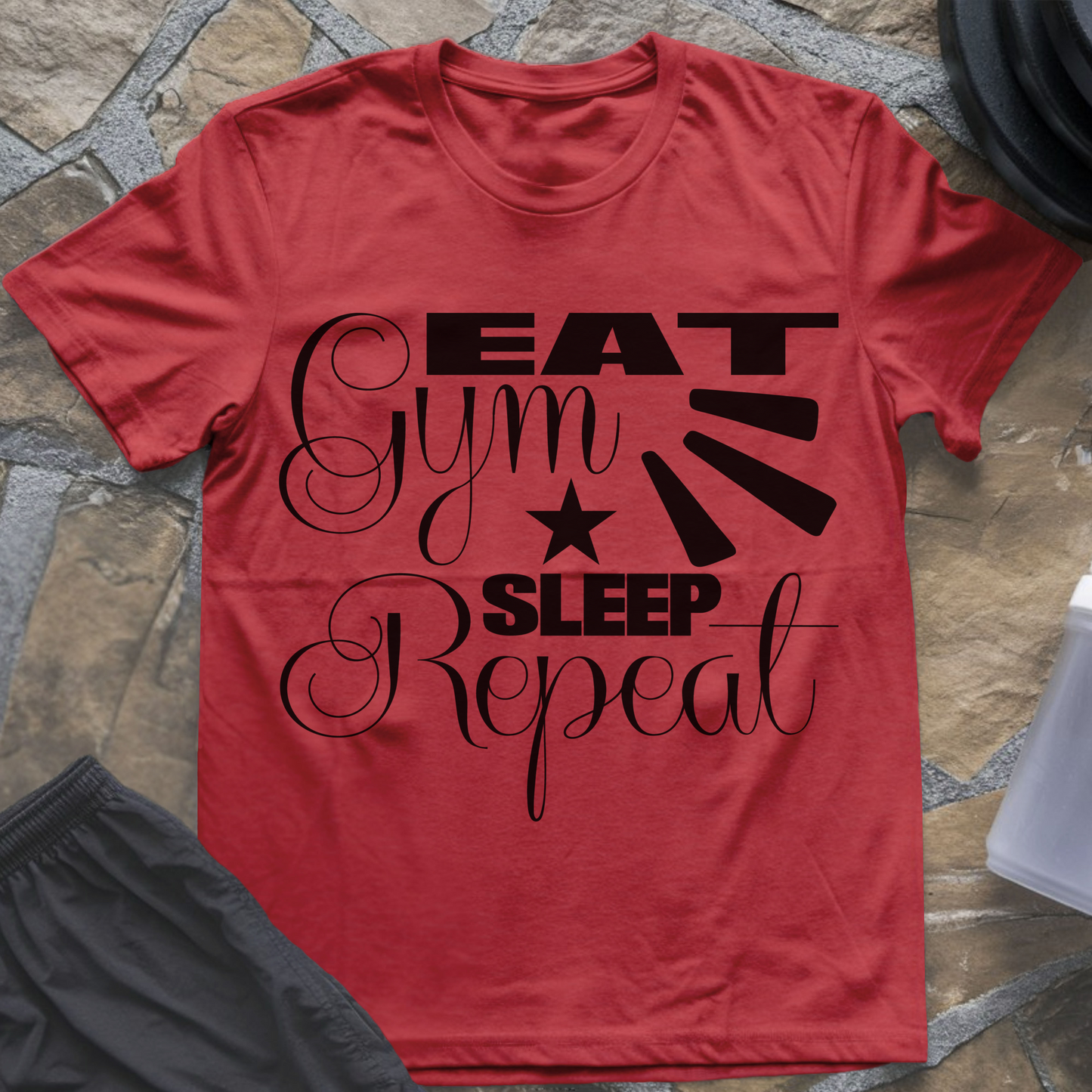 Eat Sleep GYM Repeat II T-Shirt