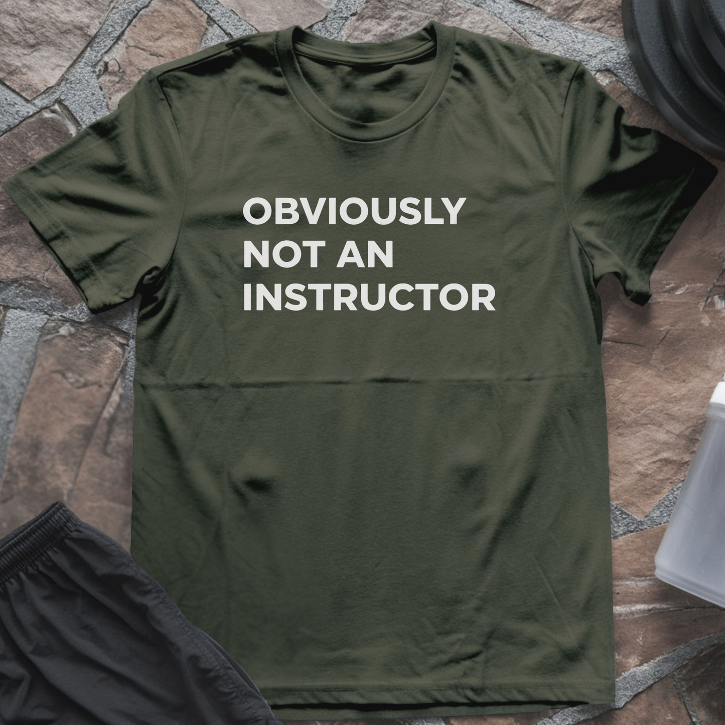 Obviously Not an Instructor T-Shirt