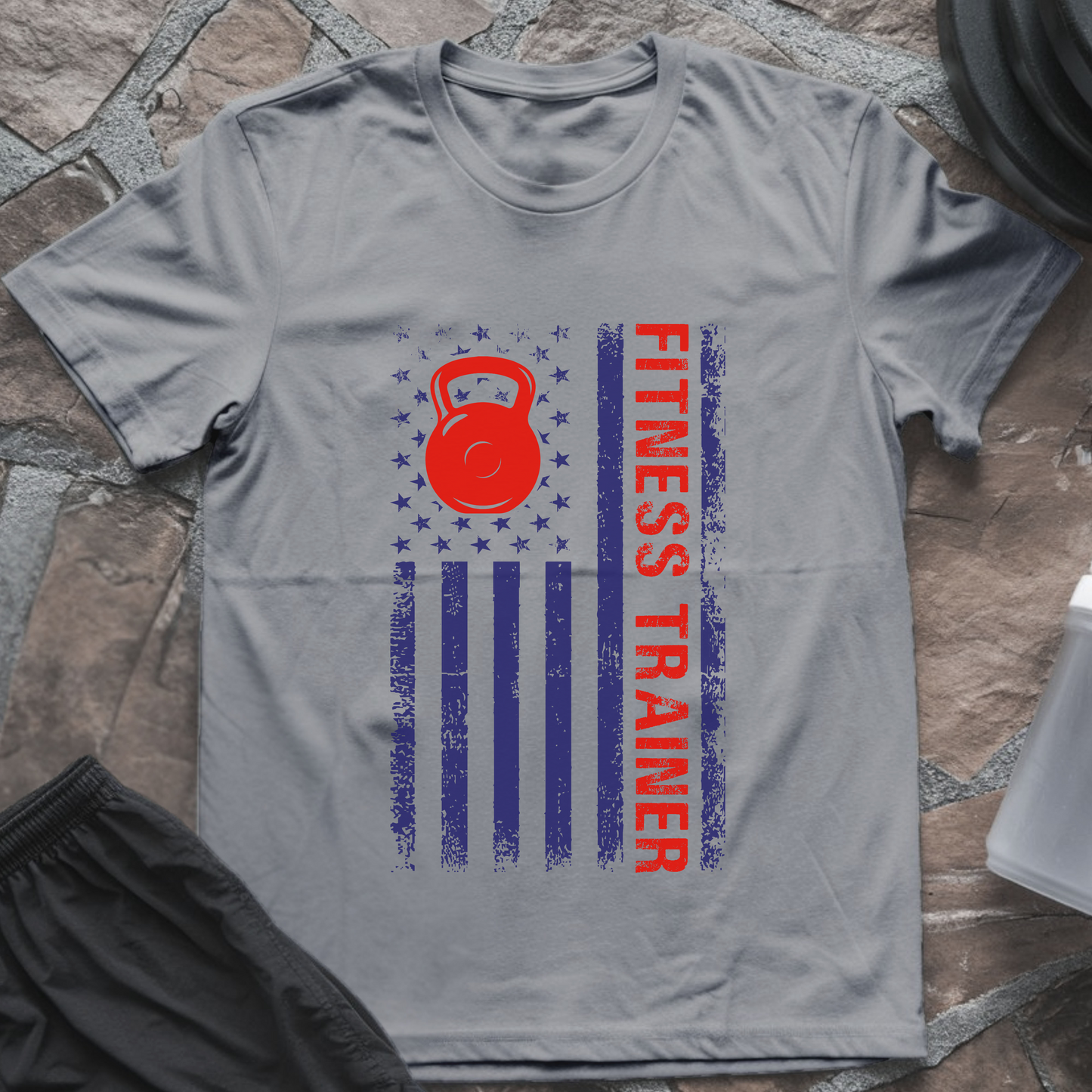 American Fitness Trainer T-Shirt