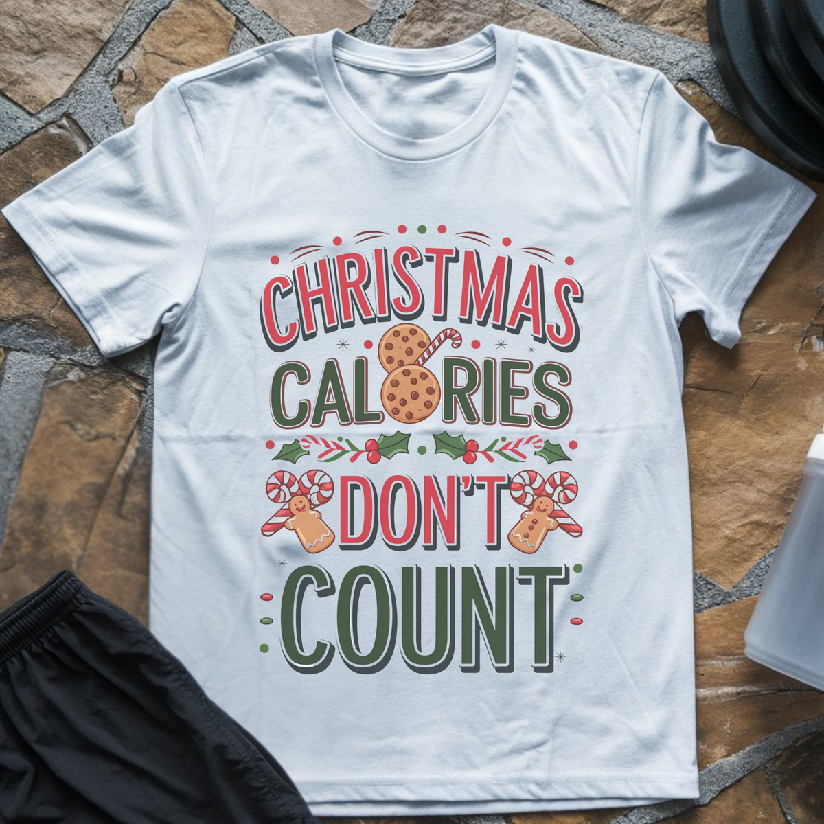 Christmas Calories Don't Count Tee