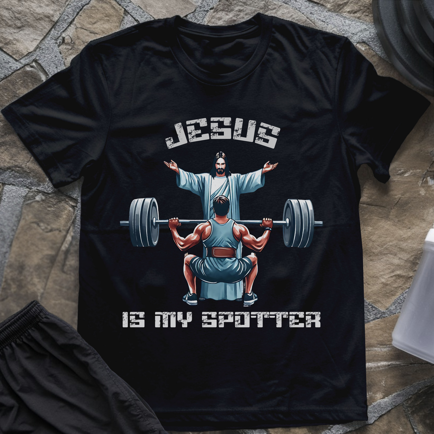 Jesus Is My Spotter T-Shirt