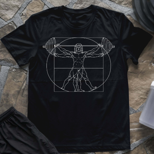 Vitruvian Lifter T-Shirt