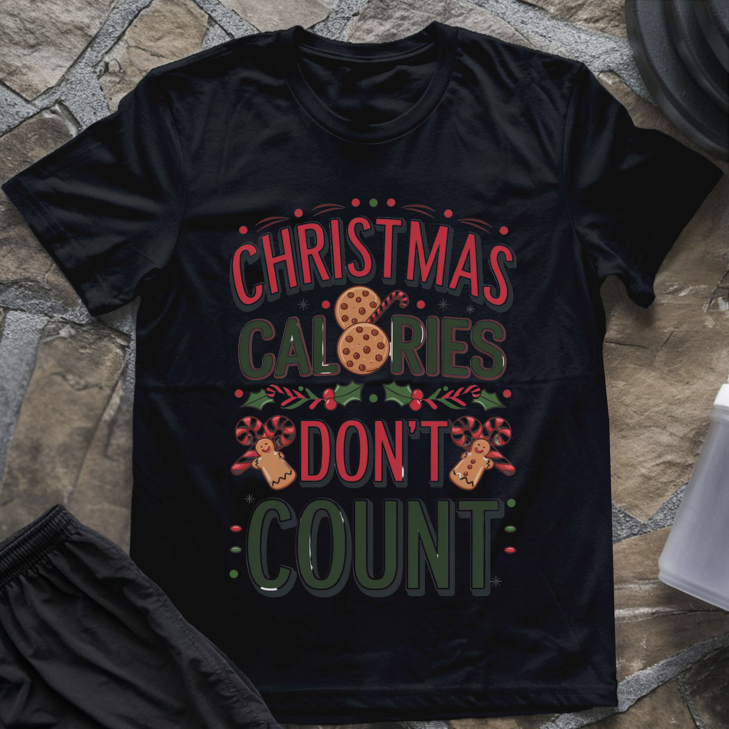 Christmas Calories Don't Count Tee