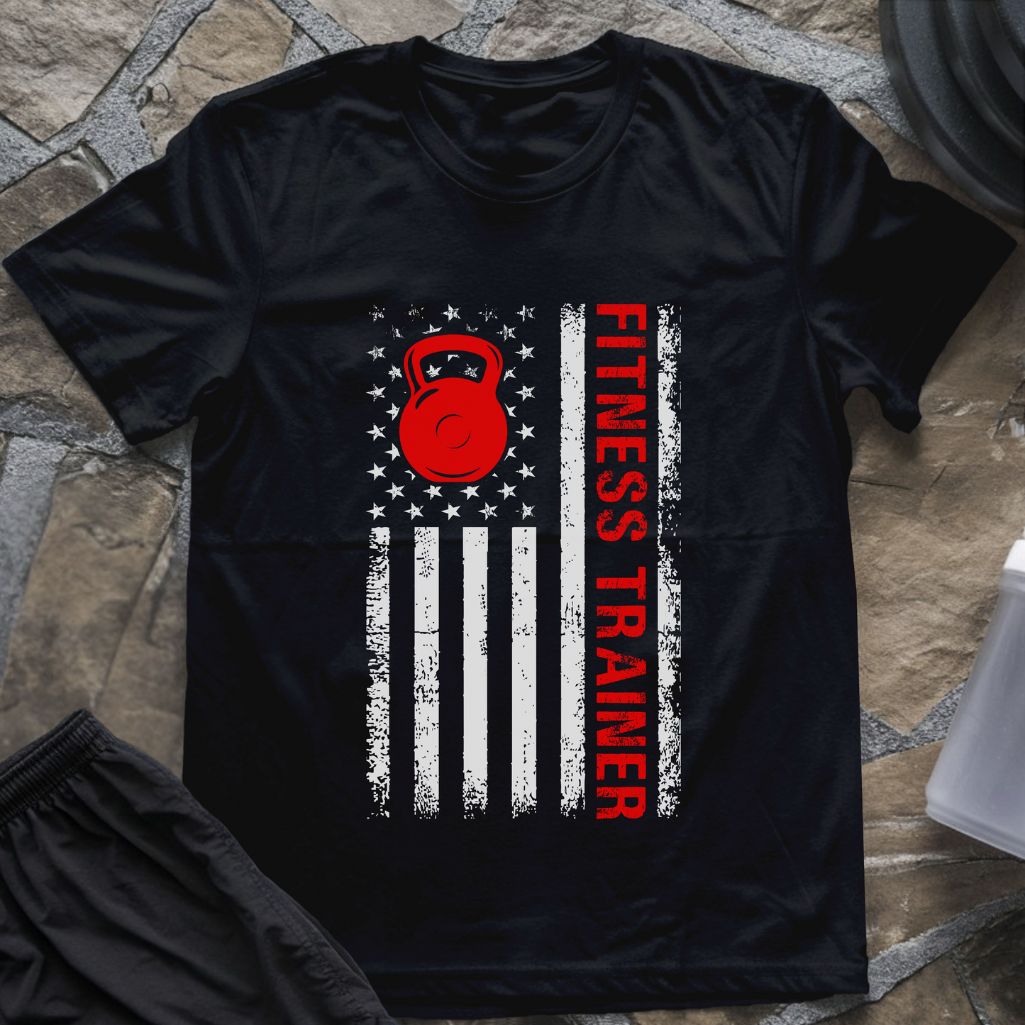 American Fitness Trainer T-Shirt