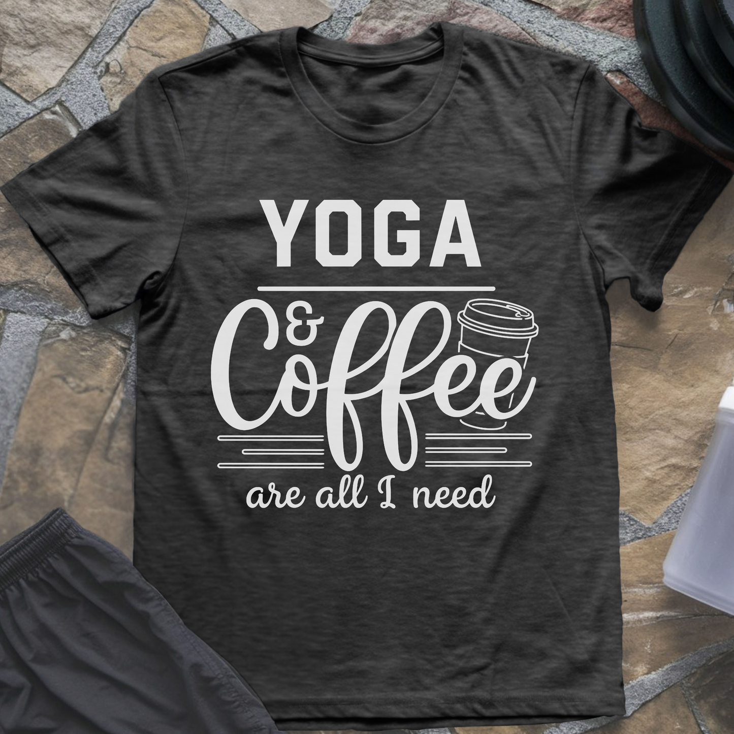 Yoga and Coffee T-Shirt