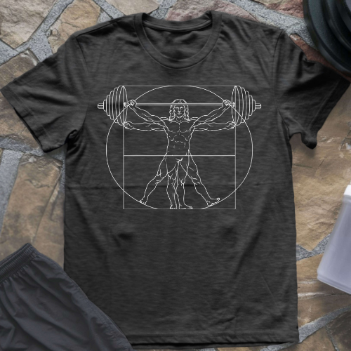 Vitruvian Lifter T-Shirt