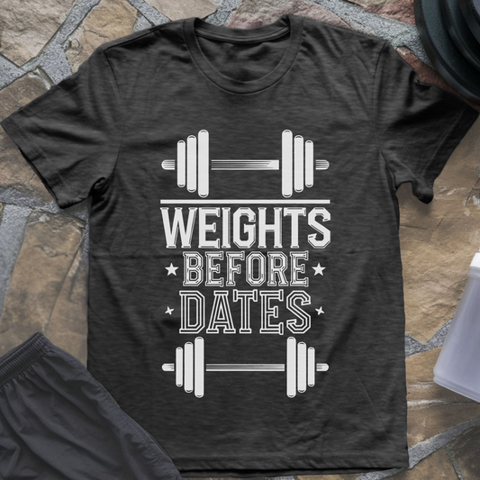 Weights Before Dates T-Shirt