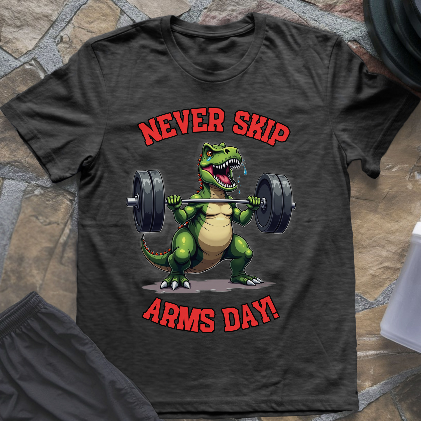 Never Skip Arms Day T-Shirt