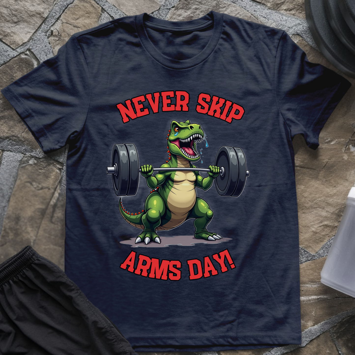 Never Skip Arms Day T-Shirt