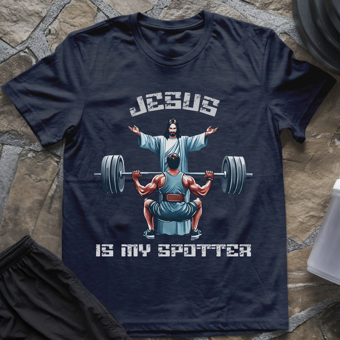 Jesus Is My Spotter T-Shirt