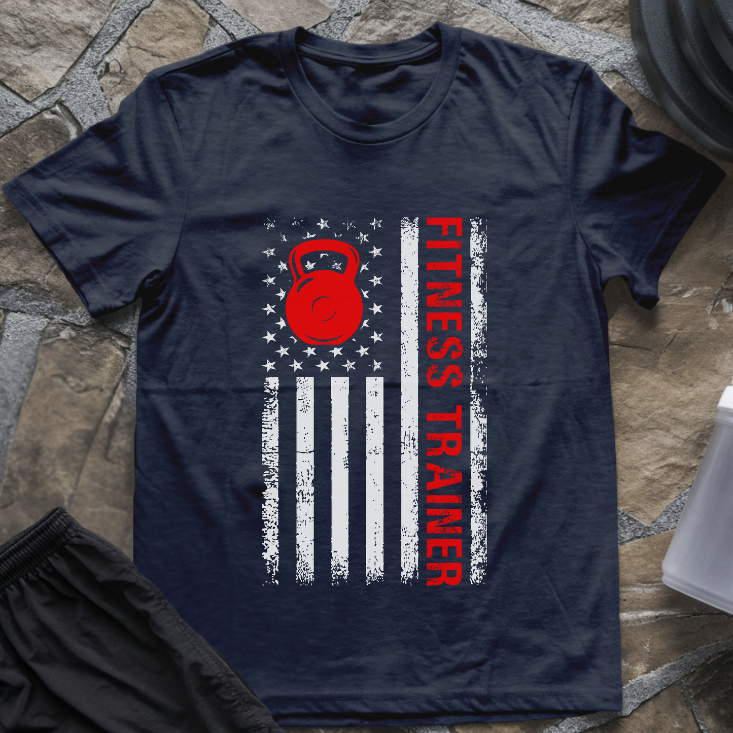 American Fitness Trainer T-Shirt