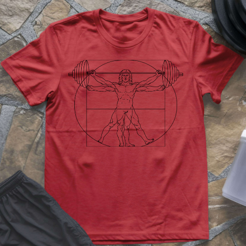 Vitruvian Lifter T-Shirt