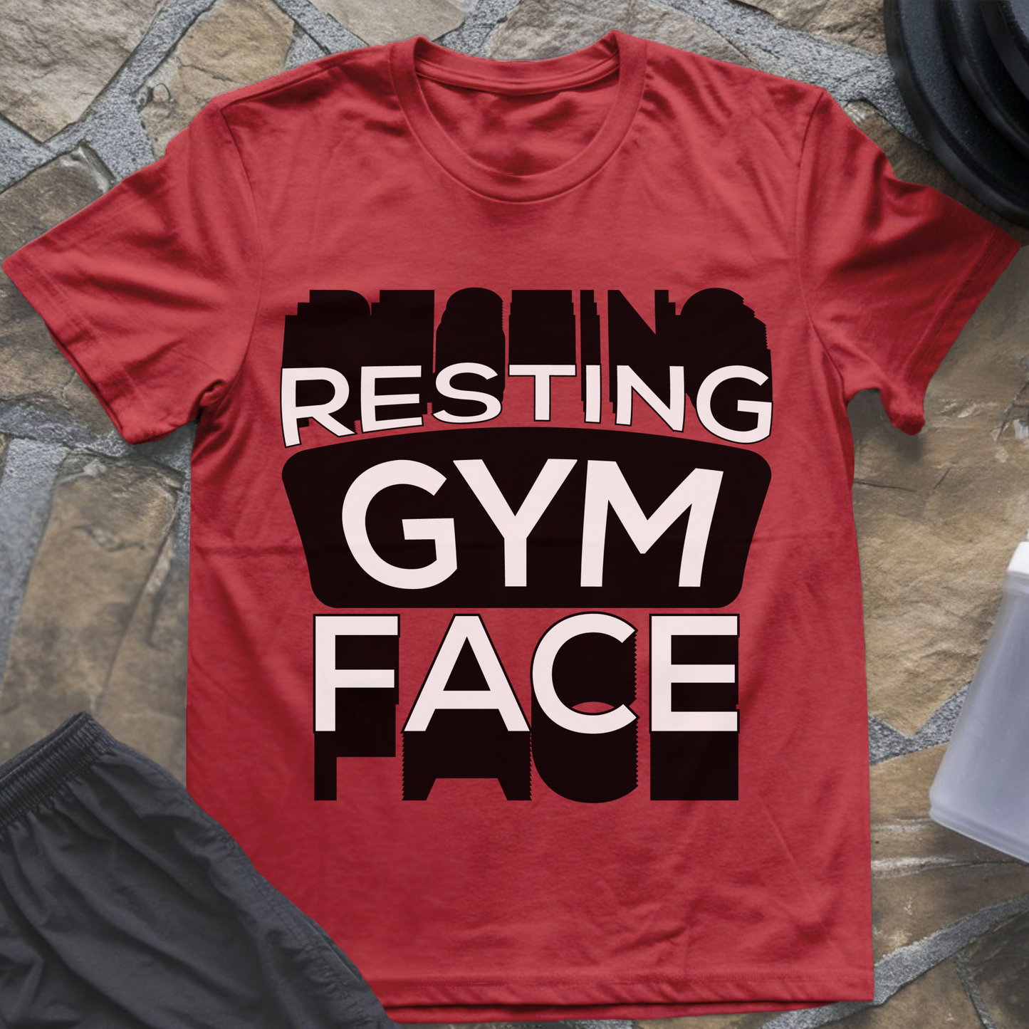 Resting Gym Face T-Shirt