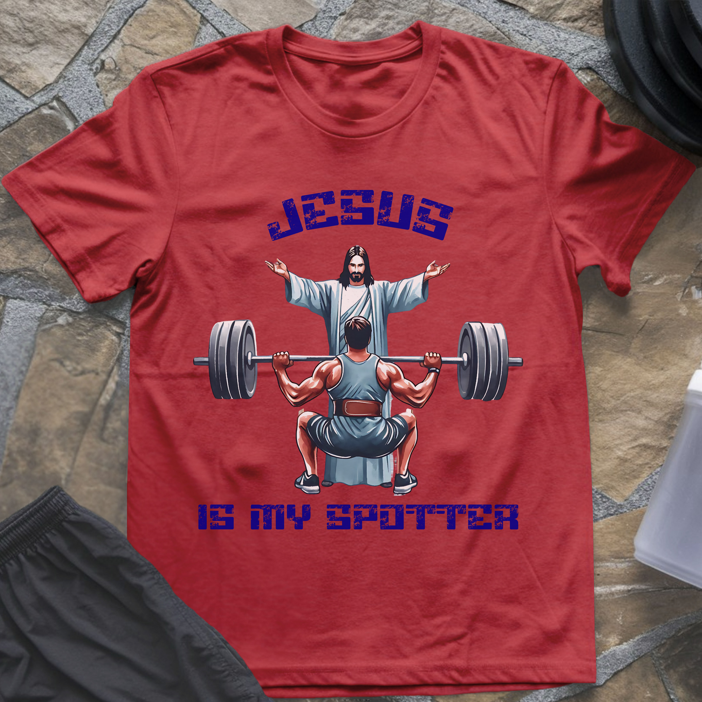 Jesus Is My Spotter T-Shirt