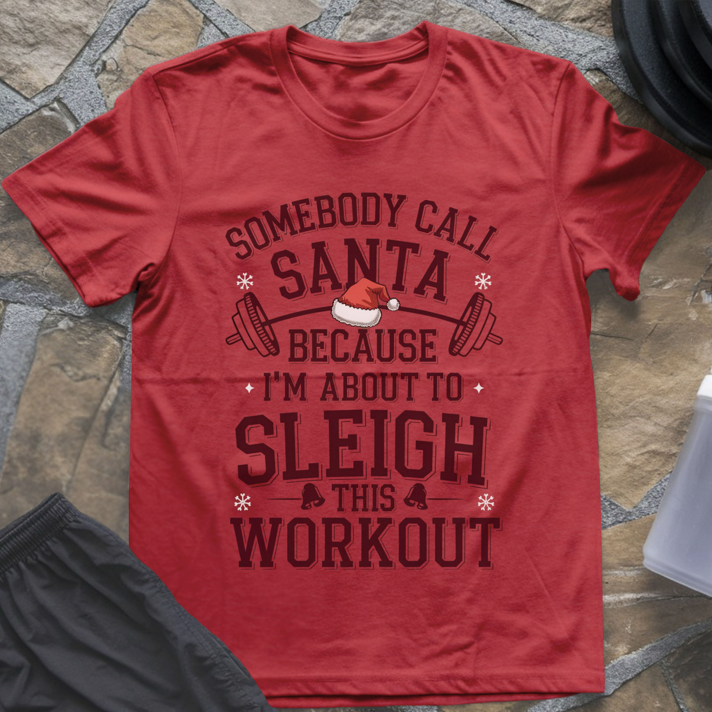 Somebody Call Santa Tee