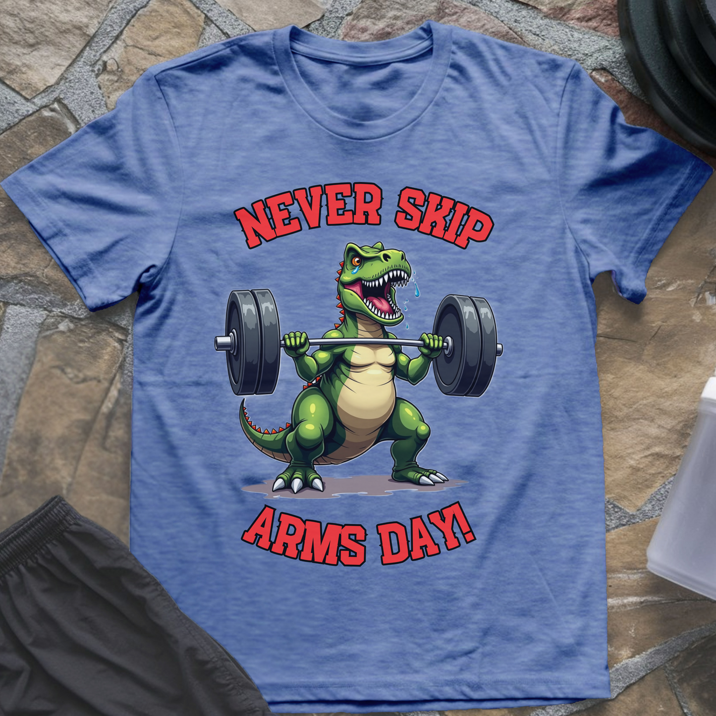 Never Skip Arms Day T-Shirt