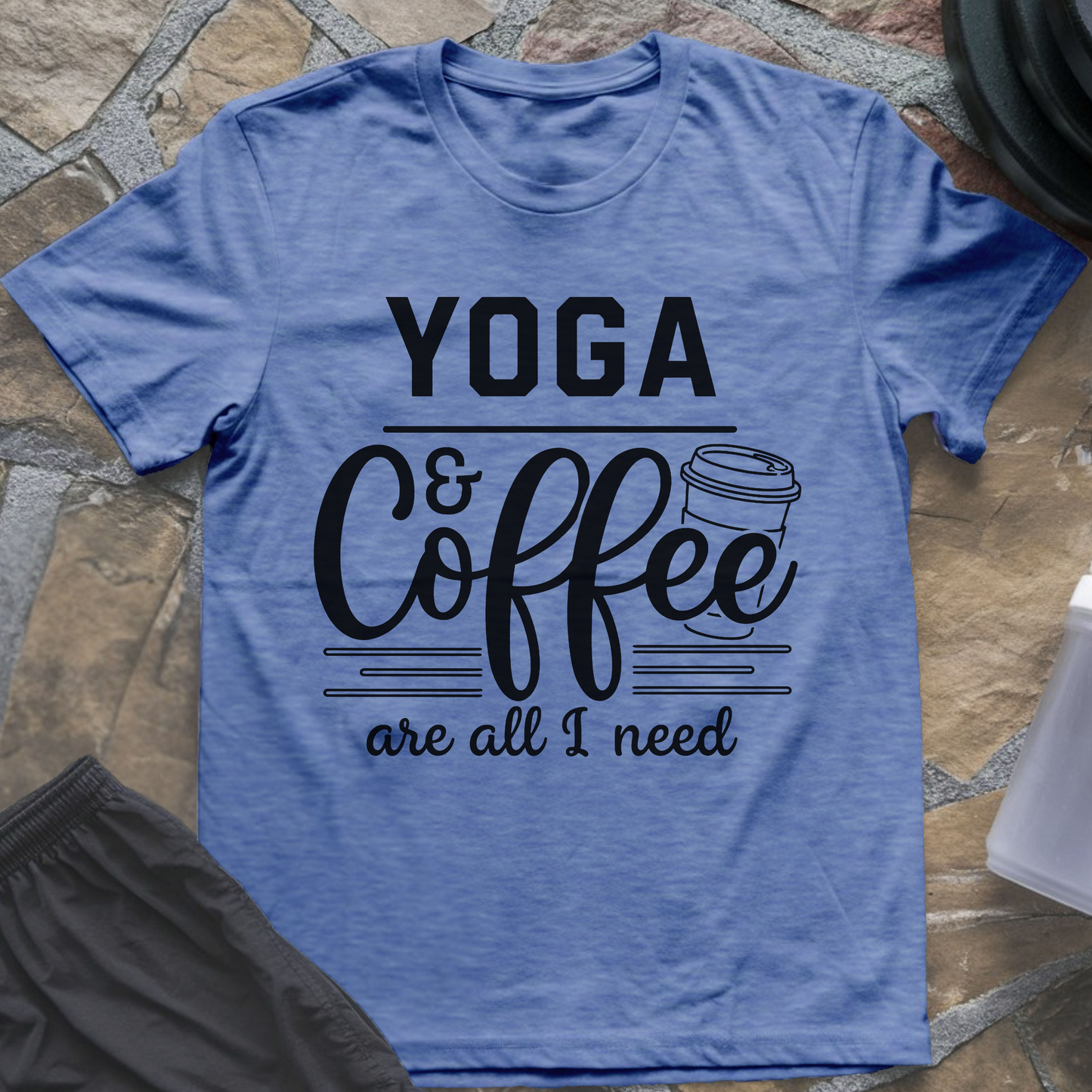 Yoga and Coffee T-Shirt