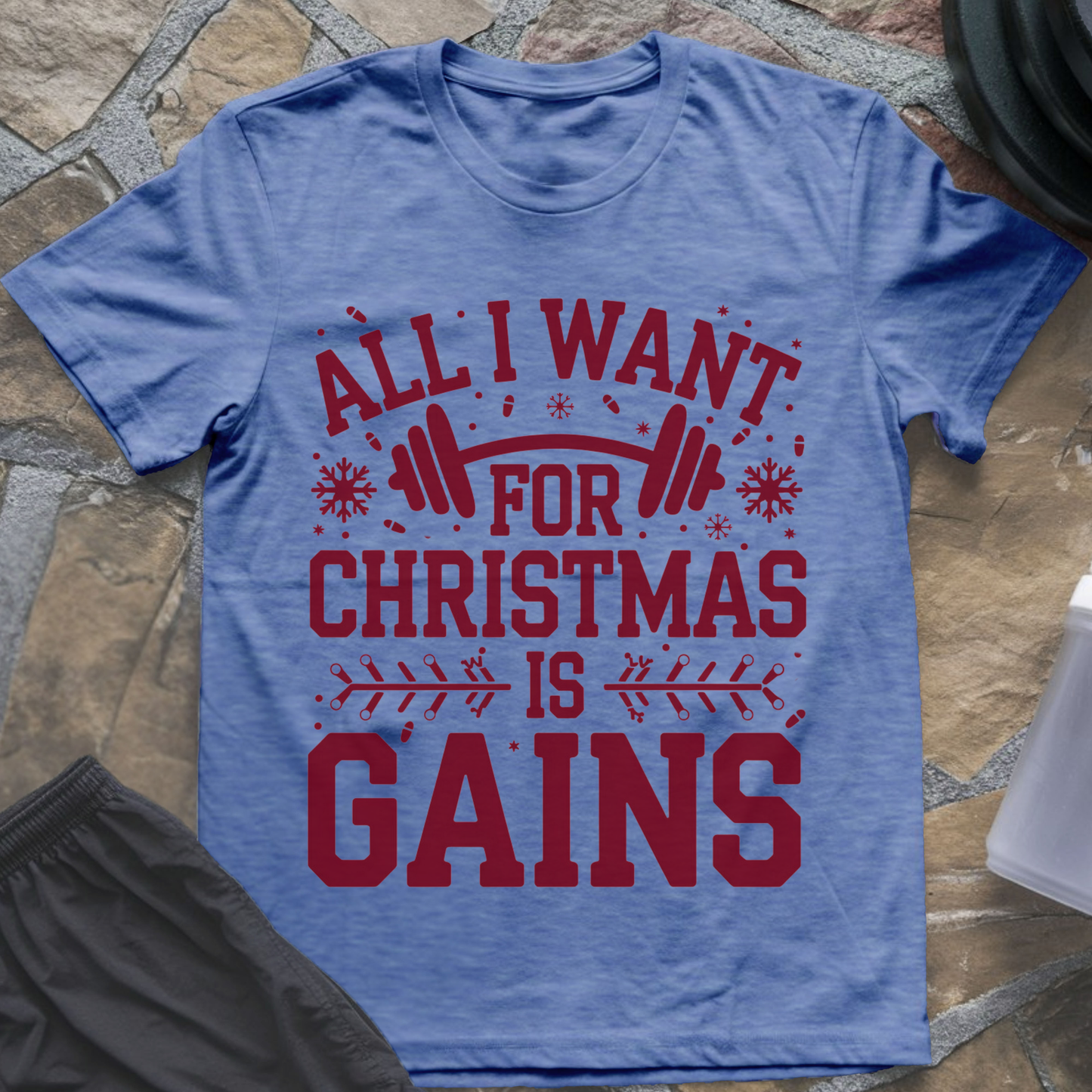 All I Want for Christmas Is Gains Tee