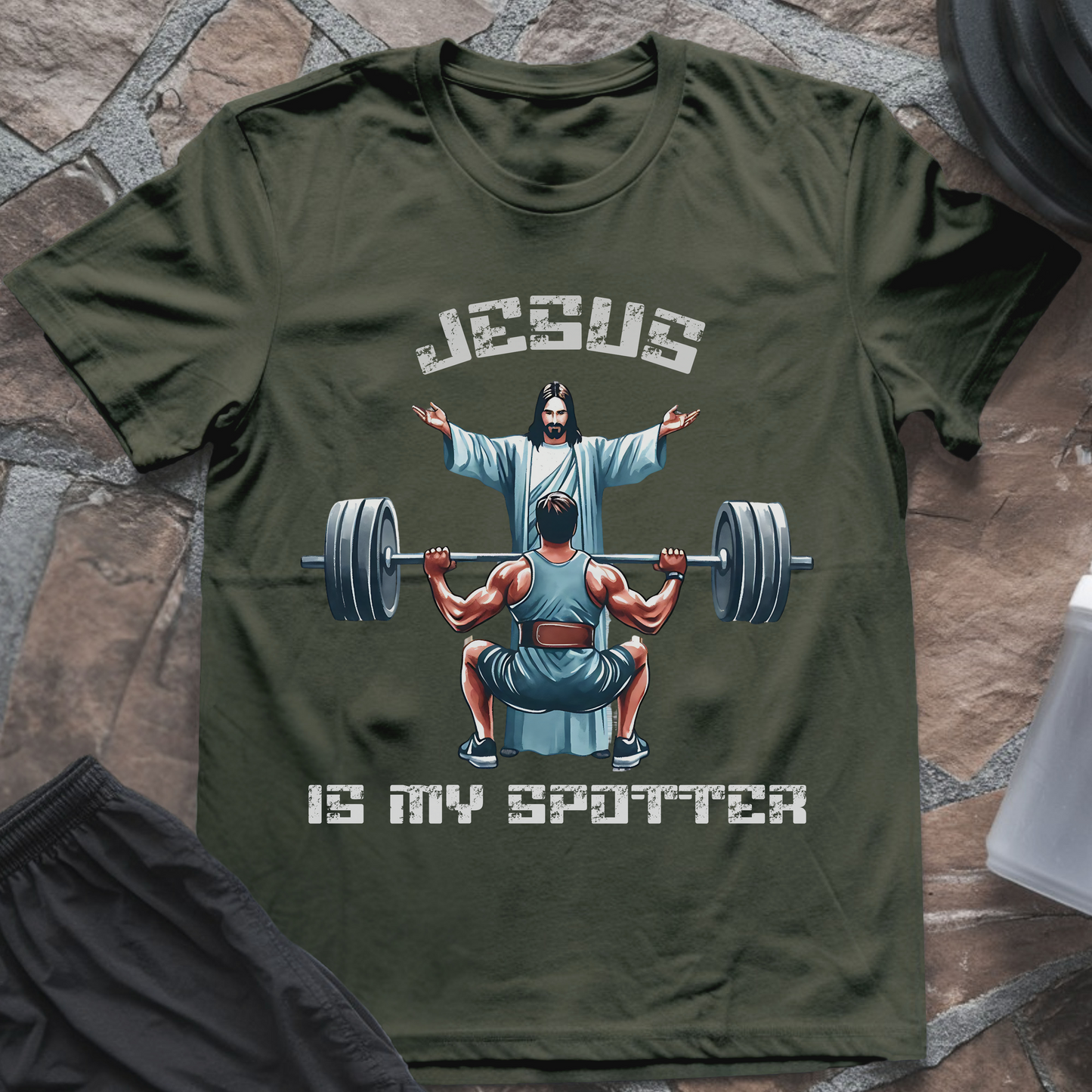 Jesus Is My Spotter T-Shirt