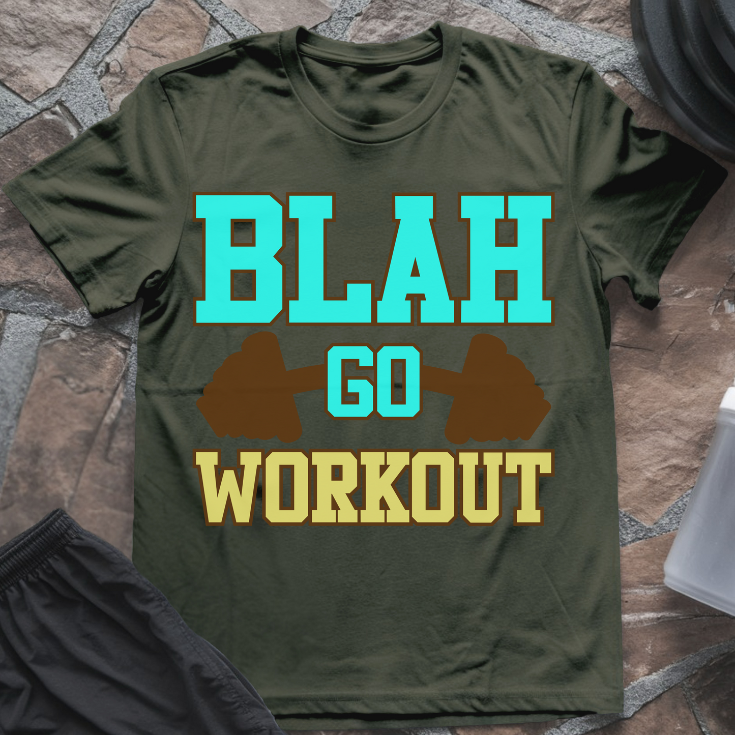 Blah Go Workout T-Shirt