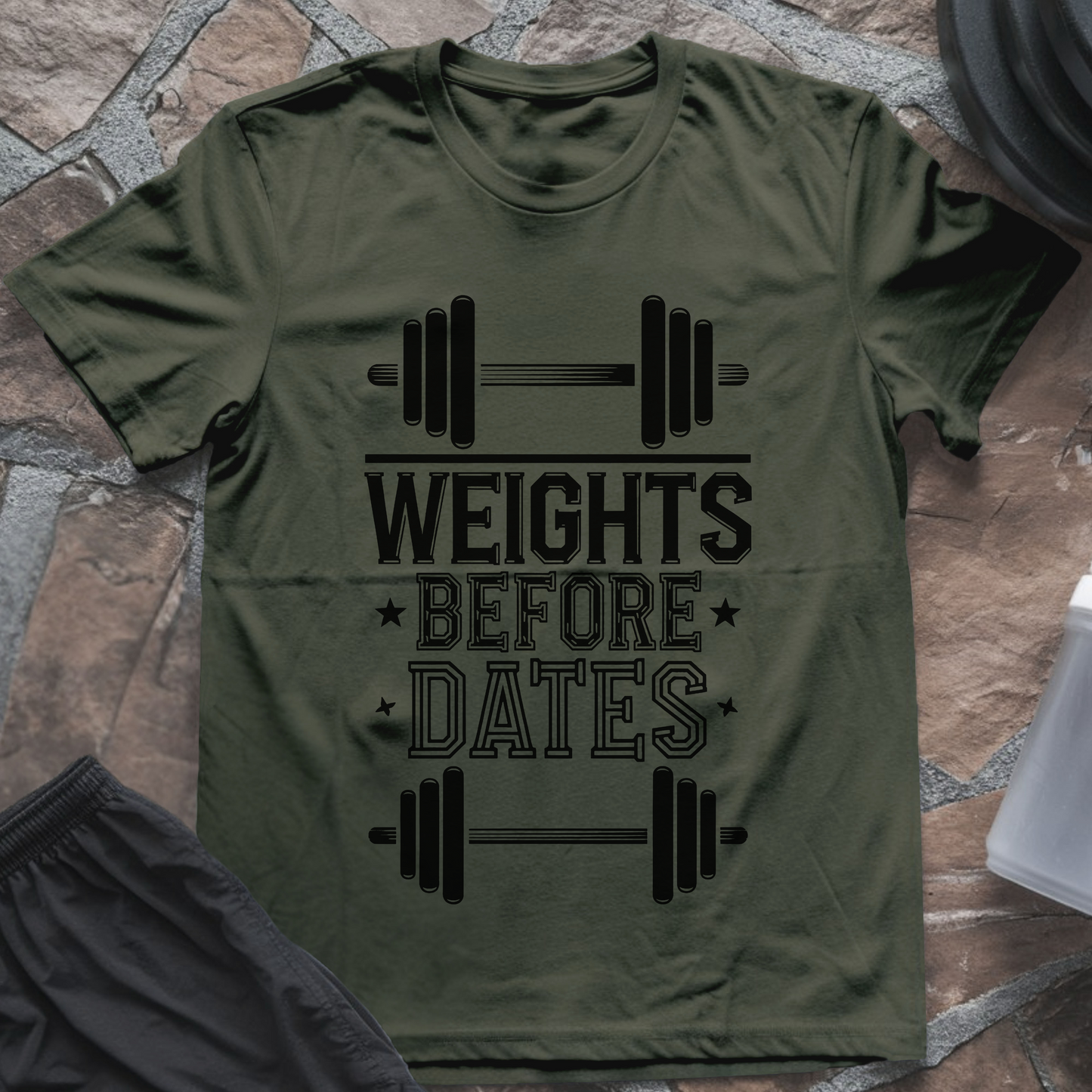 Weights Before Dates T-Shirt