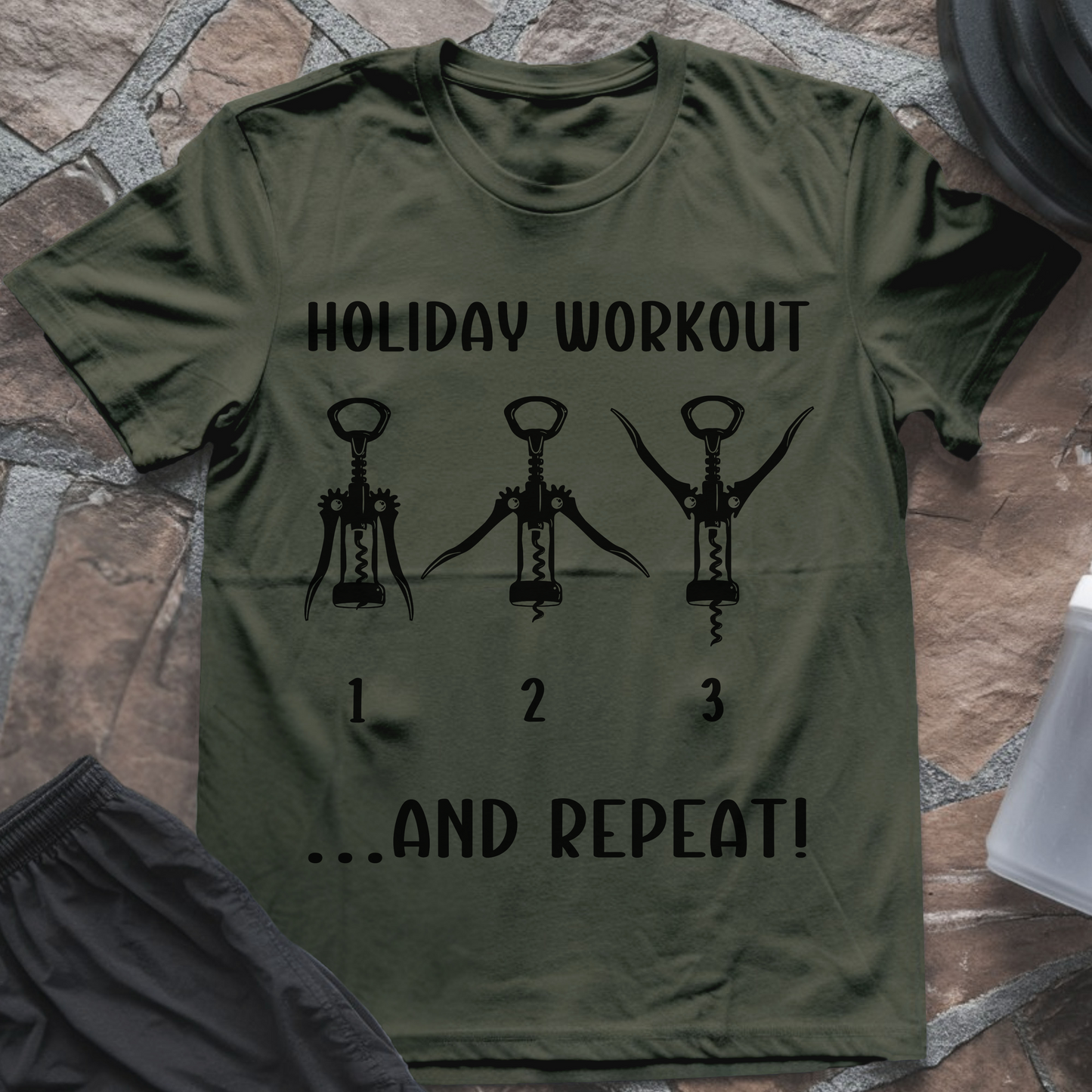 Holiday Workout Tee