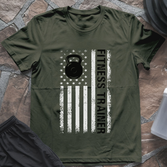 American Fitness Trainer T-Shirt