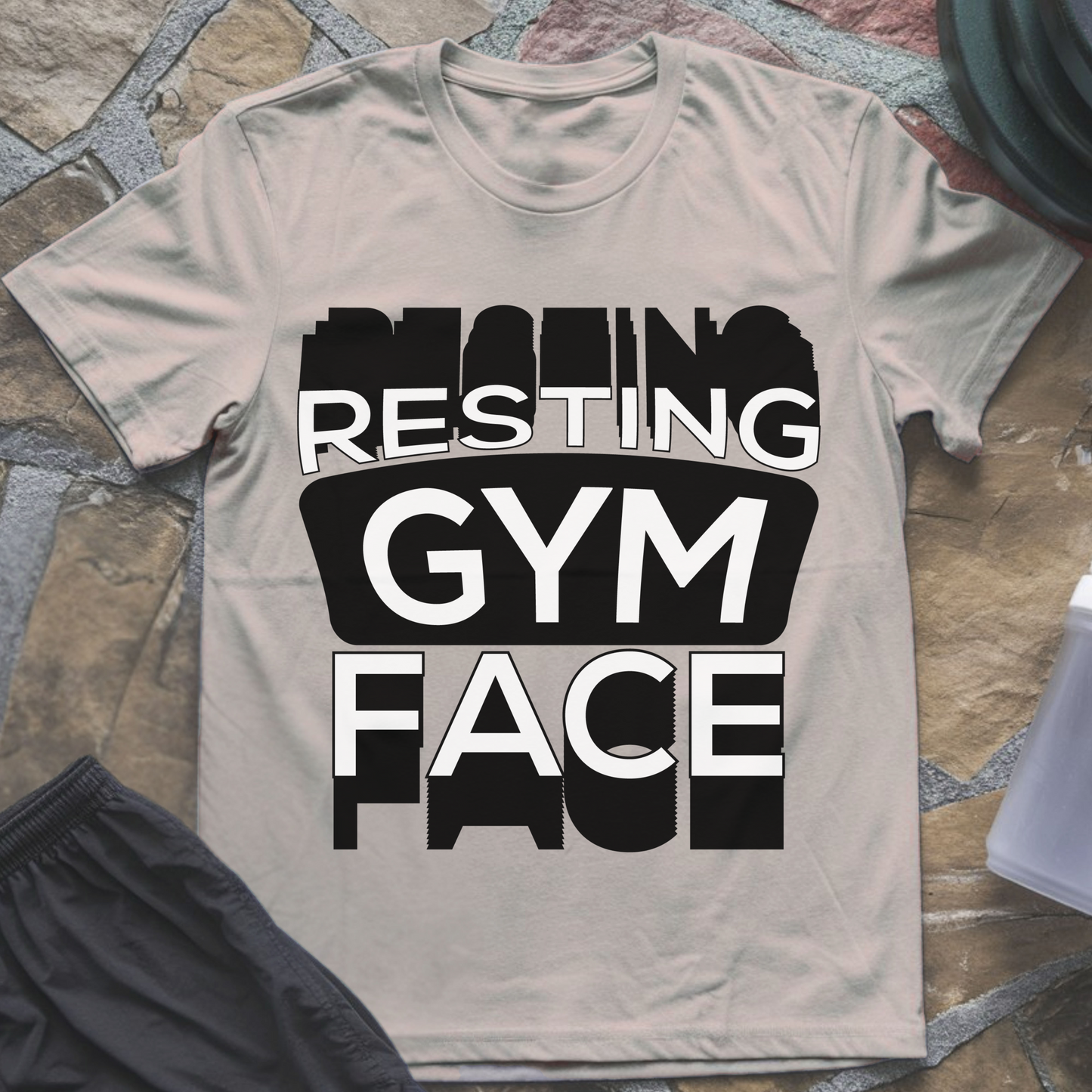 Resting Gym Face T-Shirt