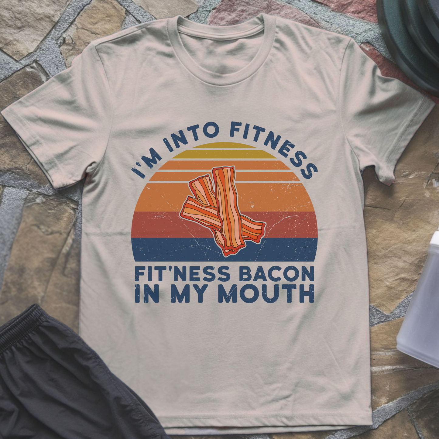 Fitness Bacon T-Shirt