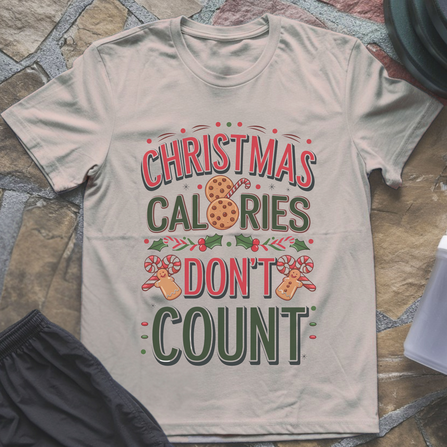 Christmas Calories Don't Count Tee