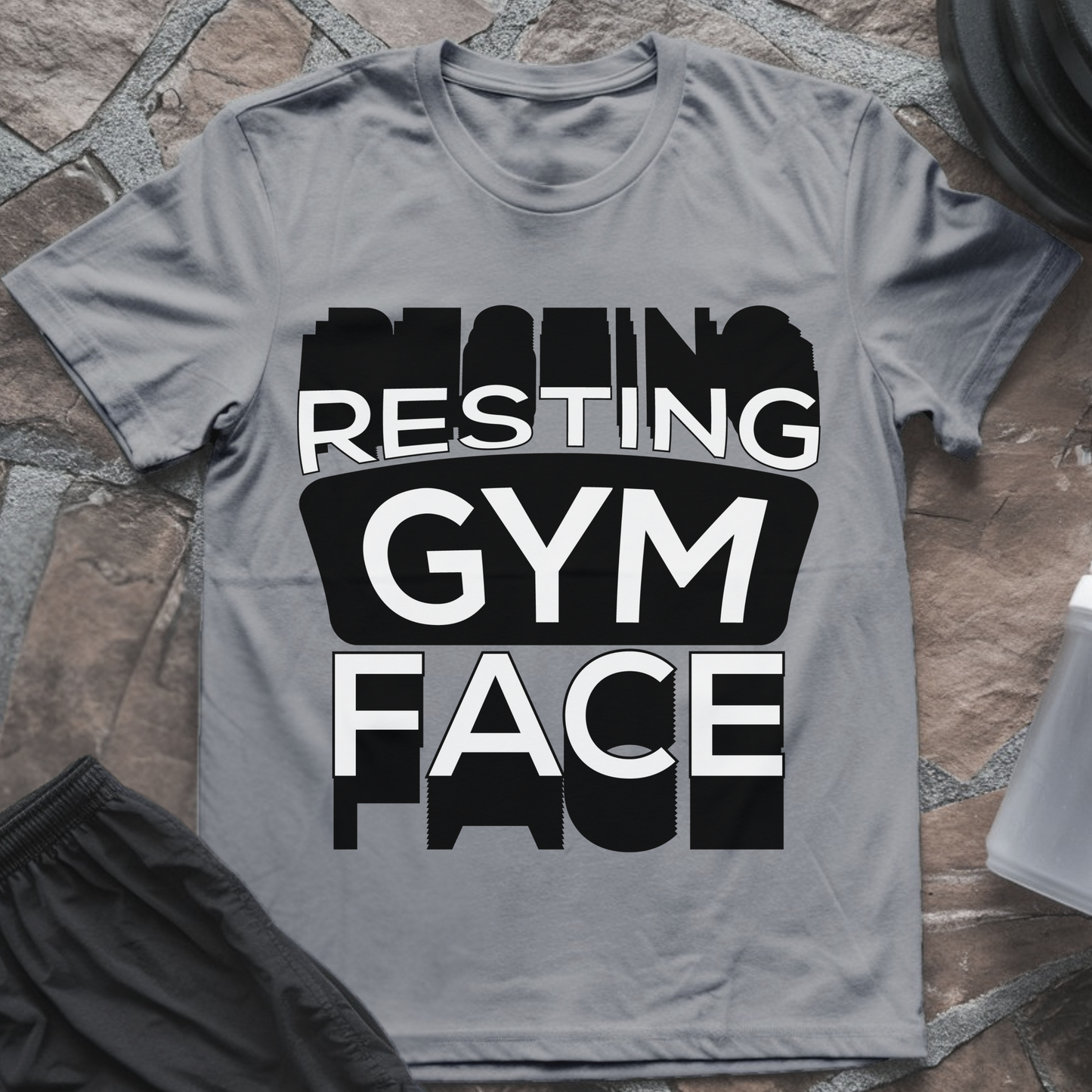 Resting Gym Face T-Shirt