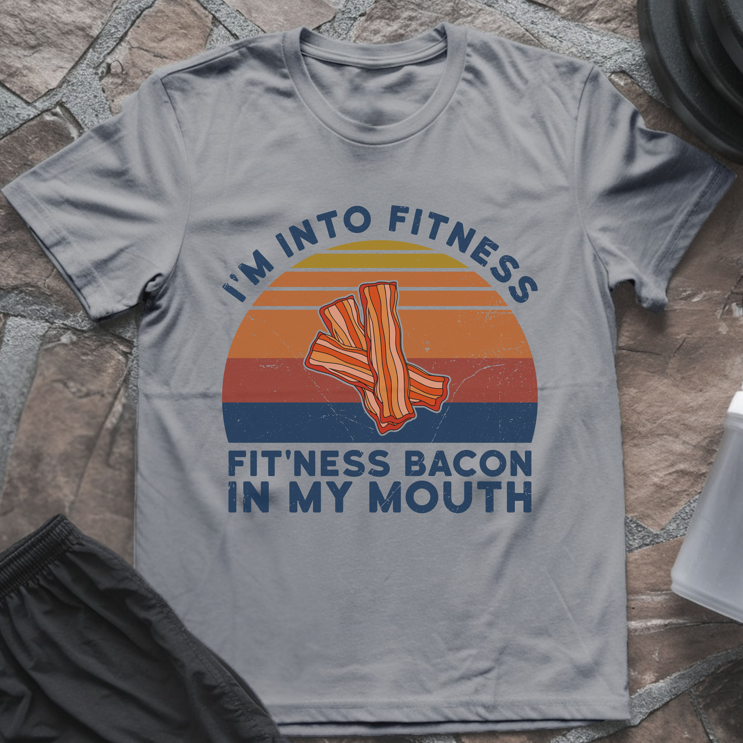 Fitness Bacon T-Shirt