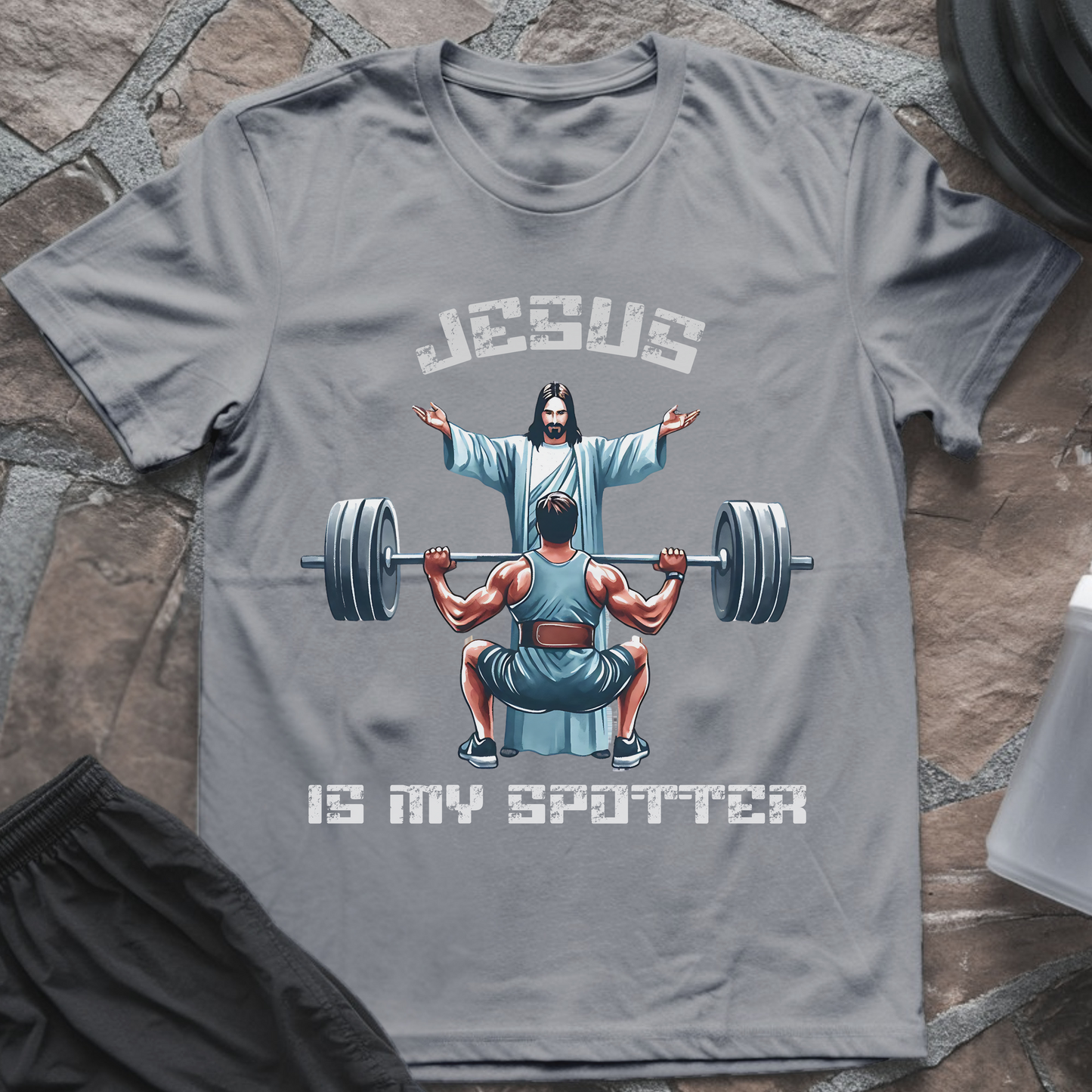 Jesus Is My Spotter T-Shirt