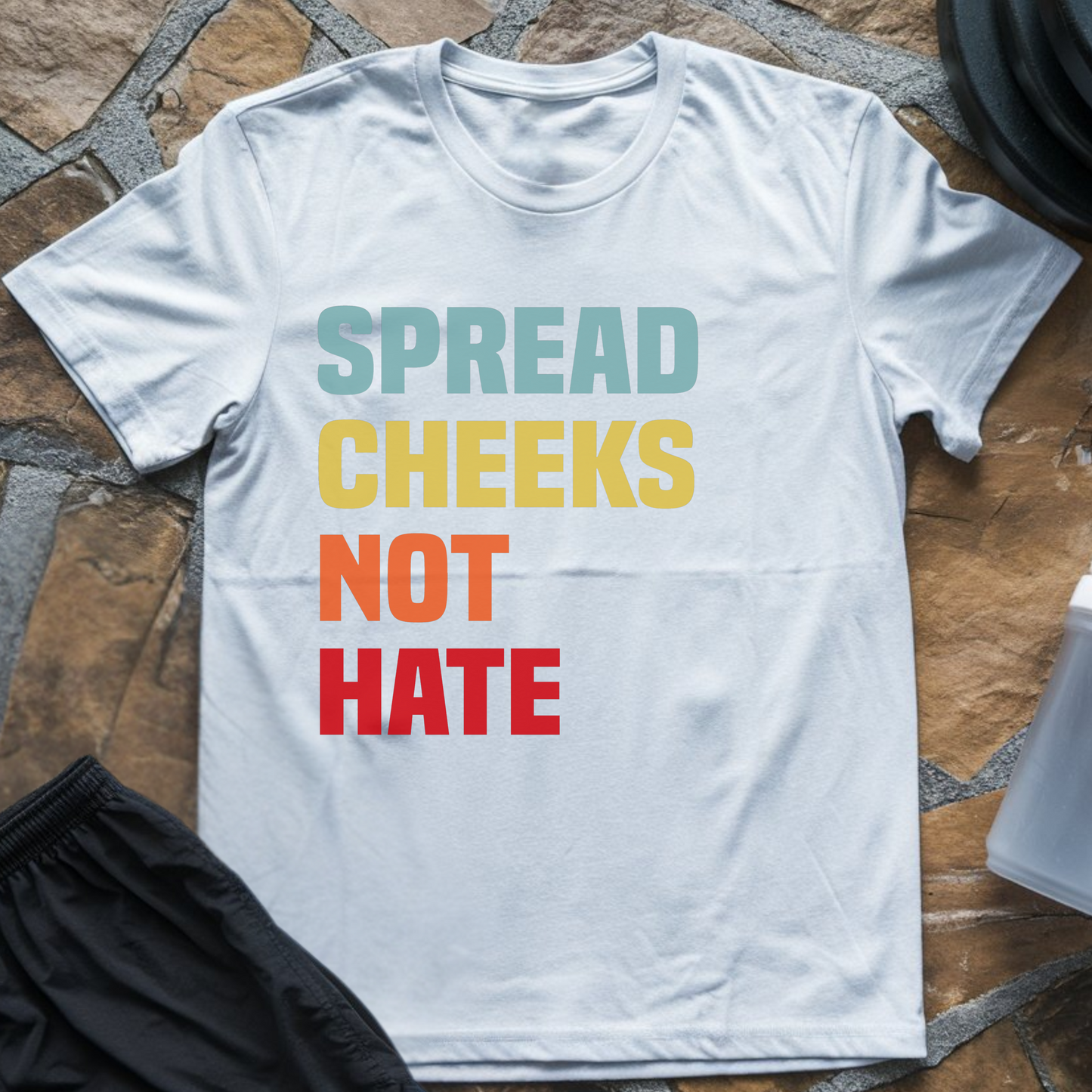 Spread Cheeks Not Hate T-Shirt