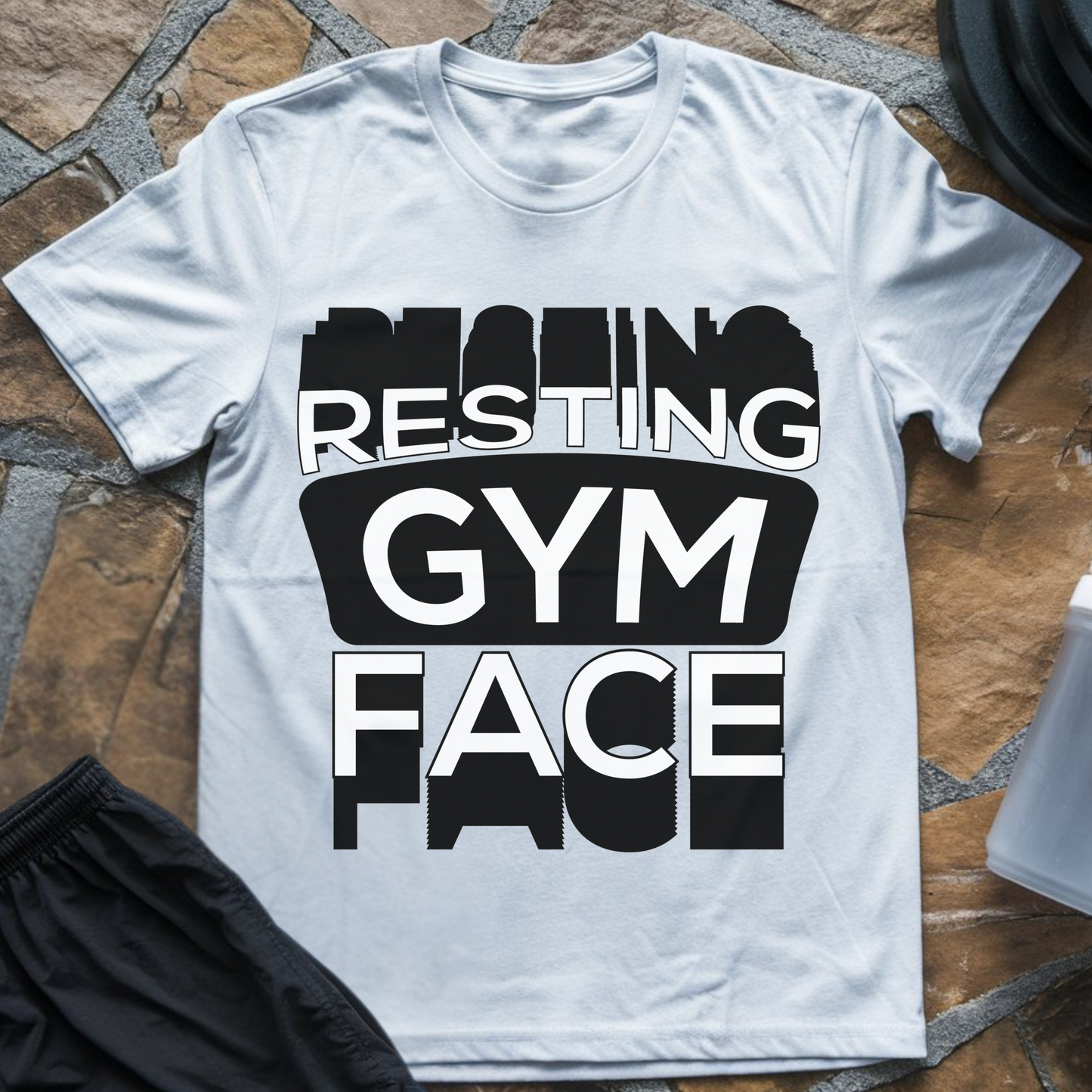 Resting Gym Face T-Shirt